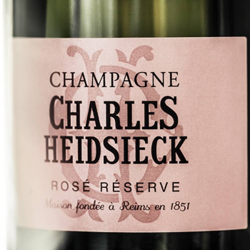 Riserva Brut Rose Champagne Aoc Rose Charles Heidsieck