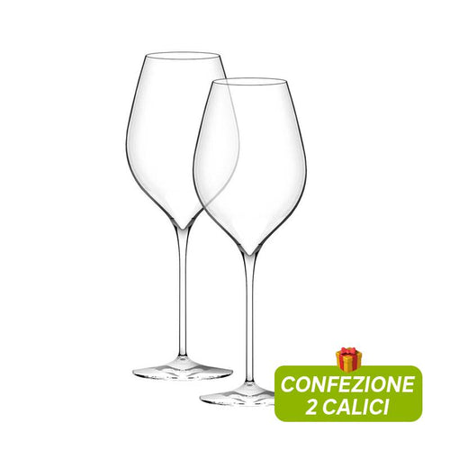 48 Cl Italesse Masterclass Xtreme Champagnerflöte aus Glas Set mit 2 Teilen
