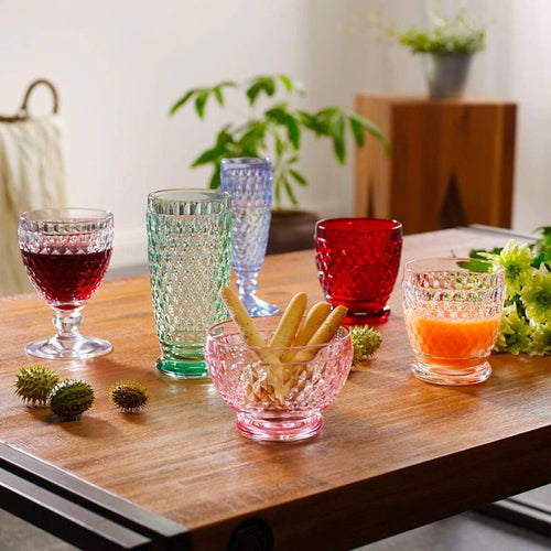 20 Cl Villeroy And Boch Boston Wasserglas aus Glas - Set 4 Teile