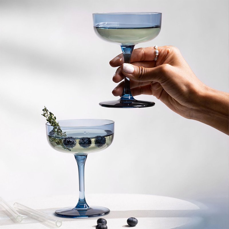 10 Cl Villeroy And Boch Like copa champagne de vidrio Set de 2 piezas