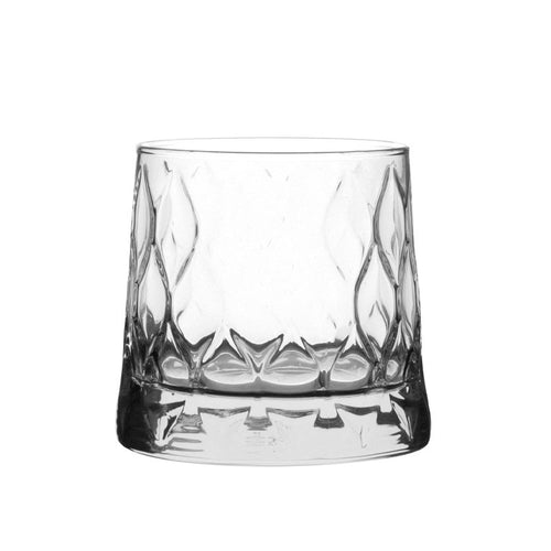 30 Cl Pasabahce Leafy Whiskyglas aus Glas Set 4 Stk
