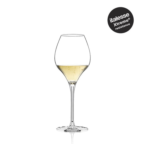 23 Cl Italesse Masterclass Xtreme Calice Flute In Vetro Set 6 Pezzi