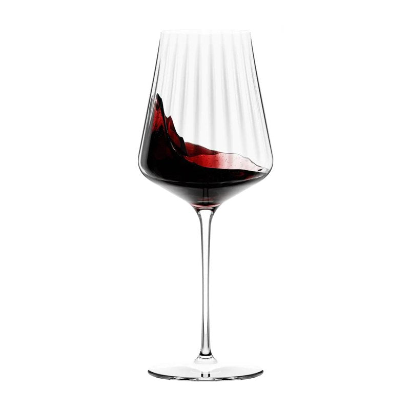 64 Cl Stolzle Lausitz Symphony Verre à vin rouge Bordeaux en verre Set de 6 pièces