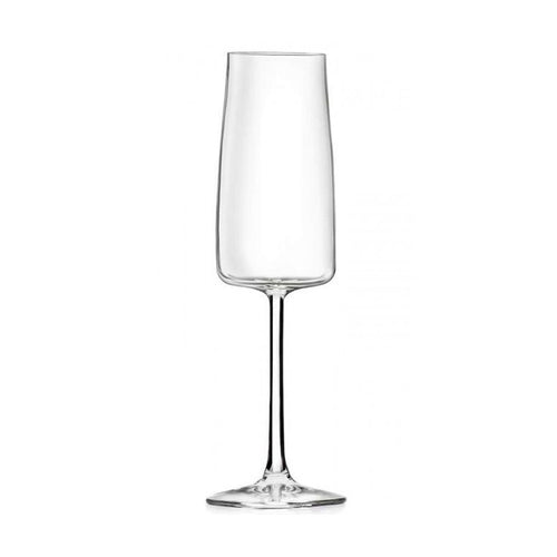 30 Cl Rcr Essential Flûte à Champagne en Verre Set 6 Pcs