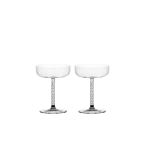 25 cl - Nachtmann Bossa Nova Verre Cocktail Coupe En Verre Cristallin - Lot de 2 Pièces