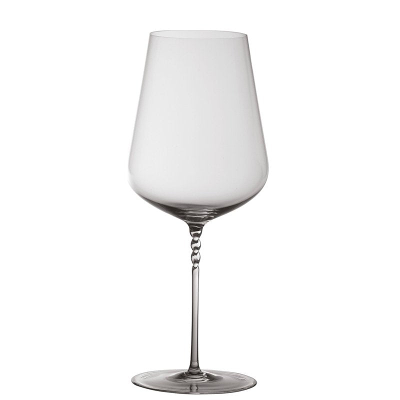87 Cl Zafferano Jcl Witte Wijnglas Spiraalsteel Van Glas Set van 2 St.