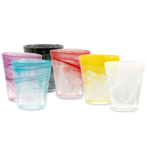 28 Cl Kosmo Wasserglas Aus Glas Set 6 Pezzi