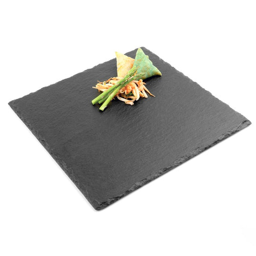 30 Cm Aps Assiette Plate en Ardoise