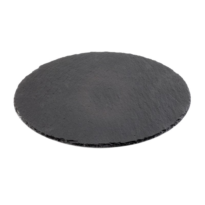 33 Cm Aps Round Serving Platter in Slate