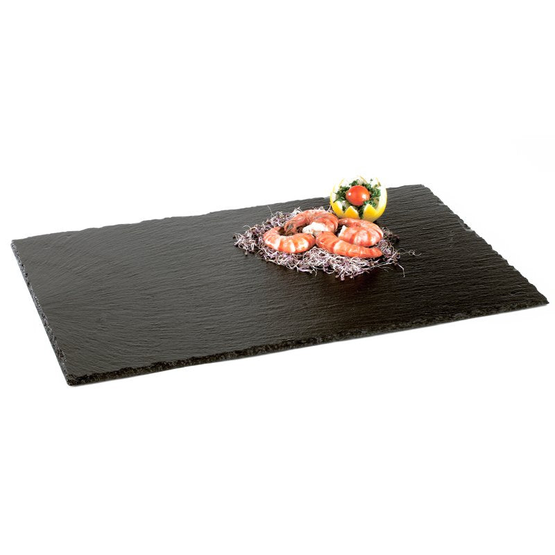 53X32.5 Cm Aps Rectangular Slate Plate Tray