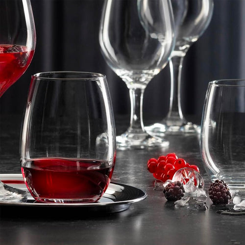 57 Cl Pasabahce Amber Verre à Vin Rouge En Verre Set de 6 Pcs