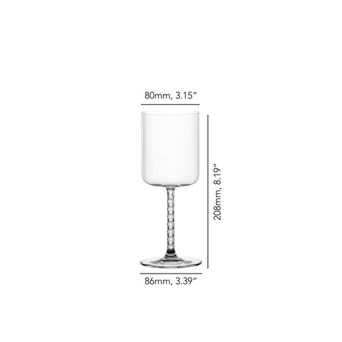 43.5 cl - Nachtmann Bossa Nova Verre À Vin En Verre Cristallin - Lot de 2 Pièces