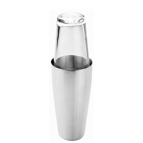 50 Cl Ilsa Mixage Shaker Boston In Acciaio Inox Con Bicchiere In Vetro