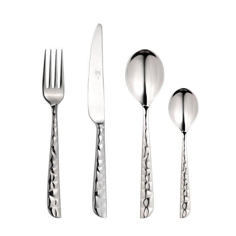 Le Coq Sybaris Service Couverts En Acier Inoxydable Set 24 pièces
