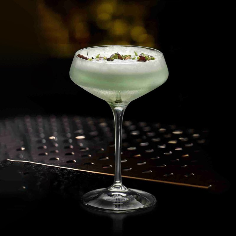 34 Cl Rcr Aria Coupe à Champagne en Verre Set 6 Pcs