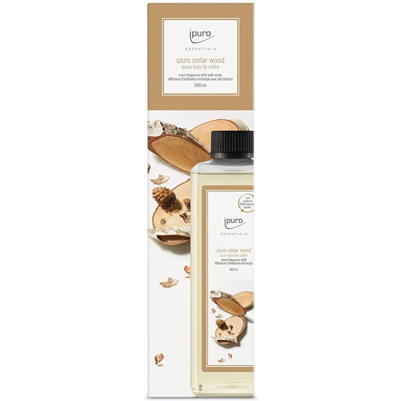 50 Cl Ipuro Cedar Wood Recharge diffuseur