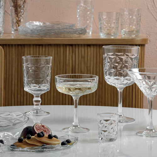 33 Cl Pasabahce Estrella Wasserglas aus Glas Set mit 4 Teilen