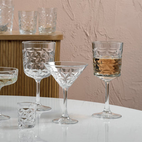 33 Cl Pasabahce Estrella Weißweinglas aus Glas Set mit 4 Teilen