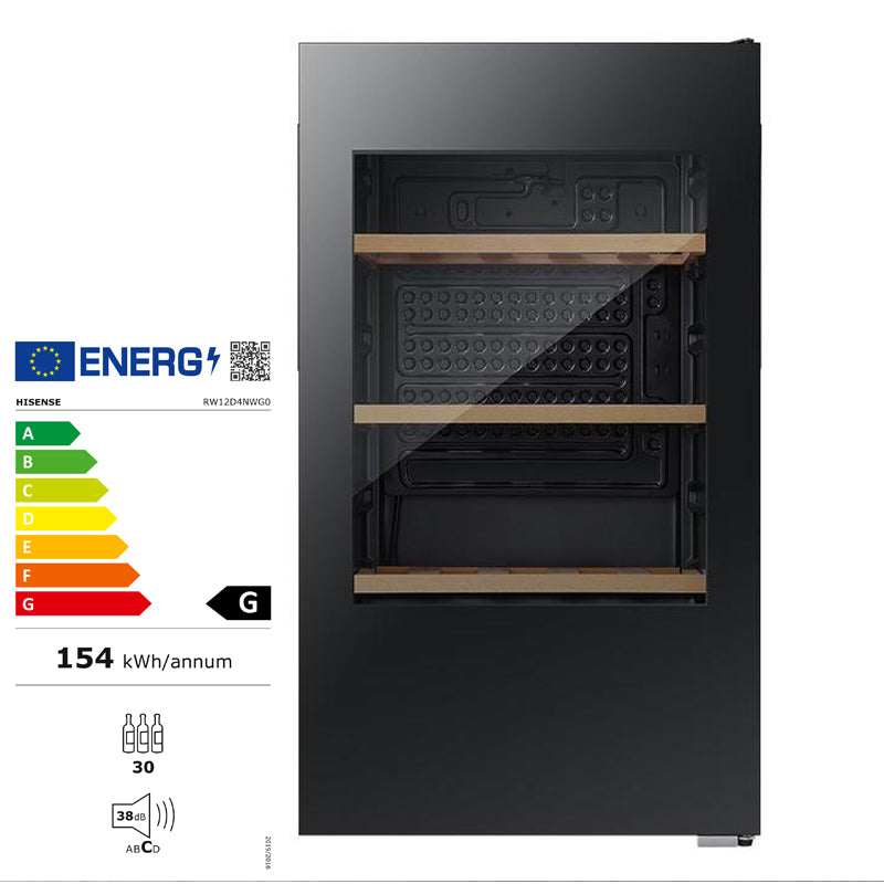 47 6 X 44 8 X H 84 2 Cm Hisense Vinoteca 30 Botellas