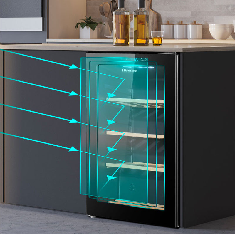 47 6 X 44 8 X H 84 2 Cm Hisense Vinoteca 30 Botellas