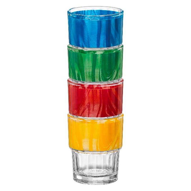 20 5 Cl Bormioli Rocco Lyon Bicchiere Acqua In Vetro Set 12 Pezzi