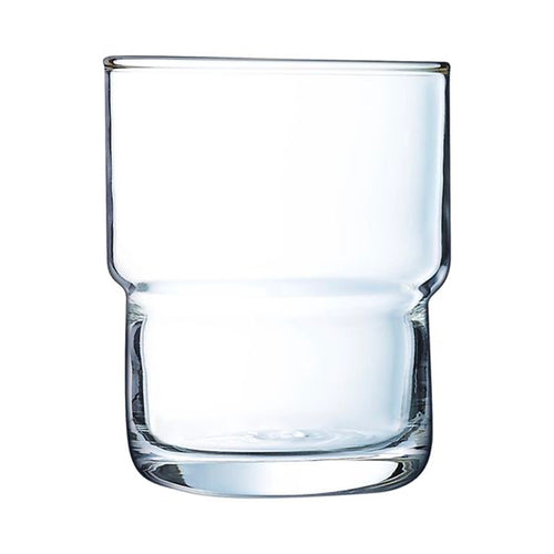 22 Cl Arcoroc Log Bicchiere Bibita In Vetro Set 6 Pezzi