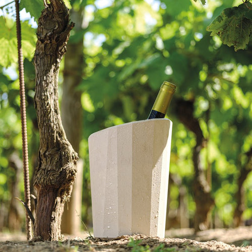 16 3 X H 23Cm Italesse Kodama Champagnerkübel für 1 Flasche aus Ecorec