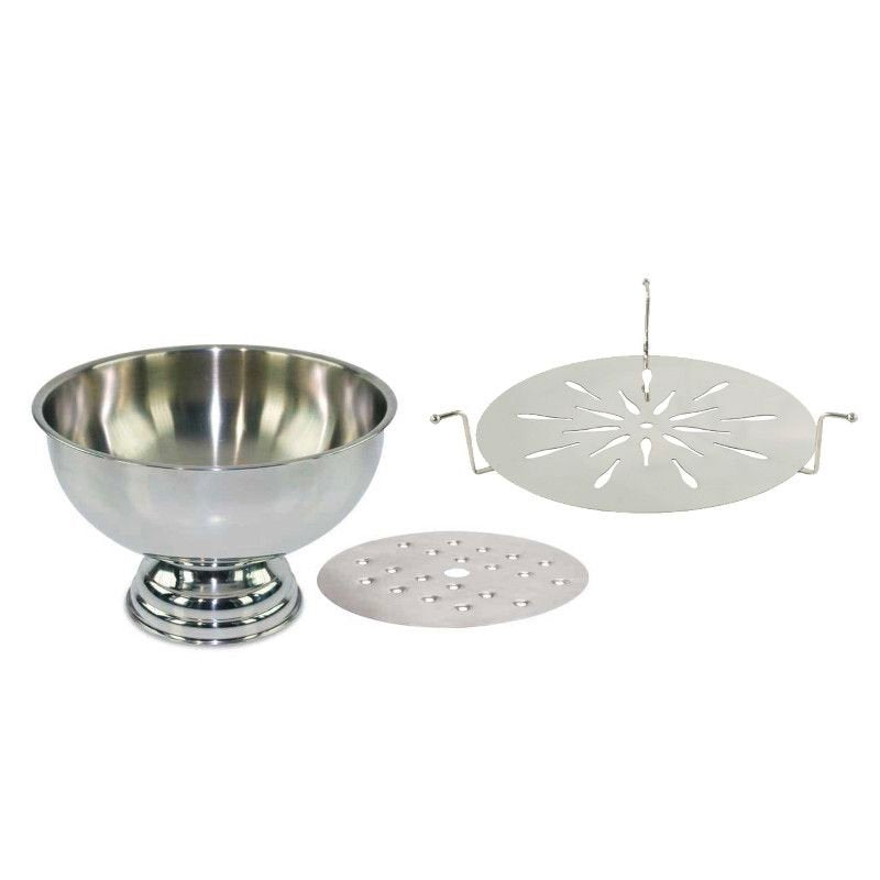 40 Cm Ilsa Stainless Steel Champagne Cooler with Internal Support