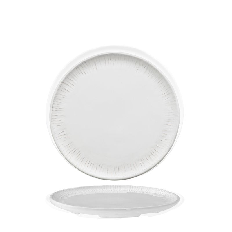 22 Cm Graffito Piatto Frutta Dessert In Porcellana Set 4 Pz