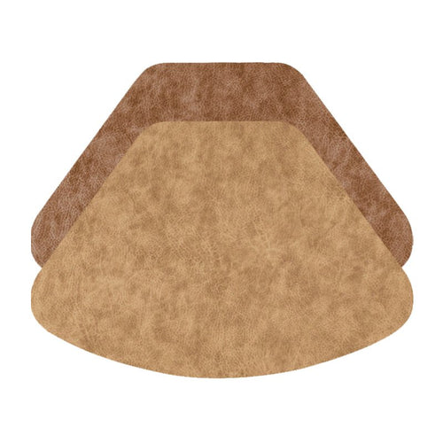 48X32 Cm Suede Tischset aus PVC Set mit 6 Stk