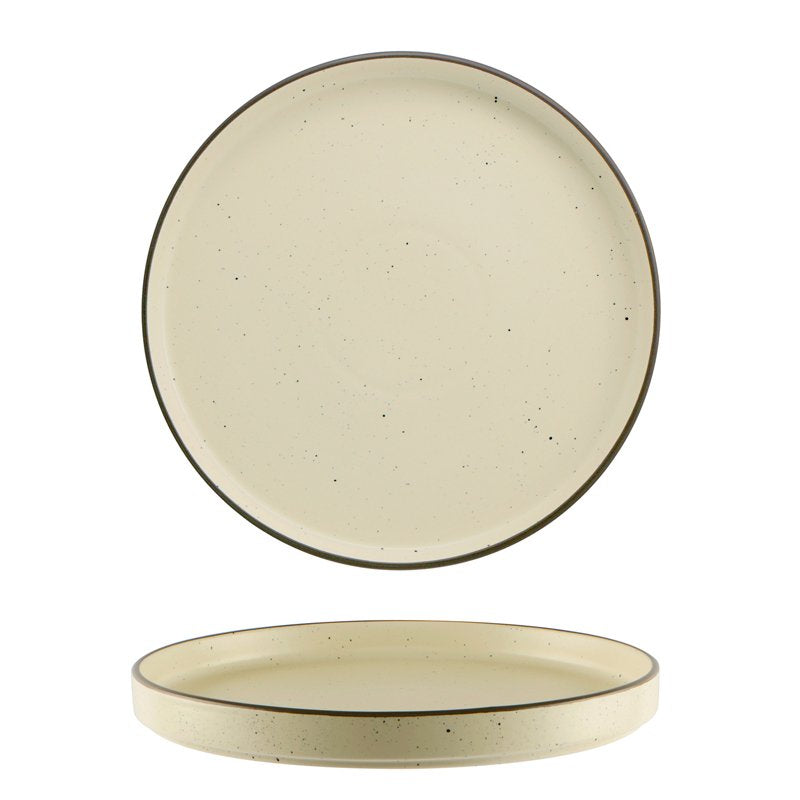 27 Cm Ariane Selas Plato Llano De Porcelana Set 3 Pz