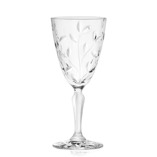 28 Cl Rcr Laurus Verre à vin rouge en verre Set 6 Pcs