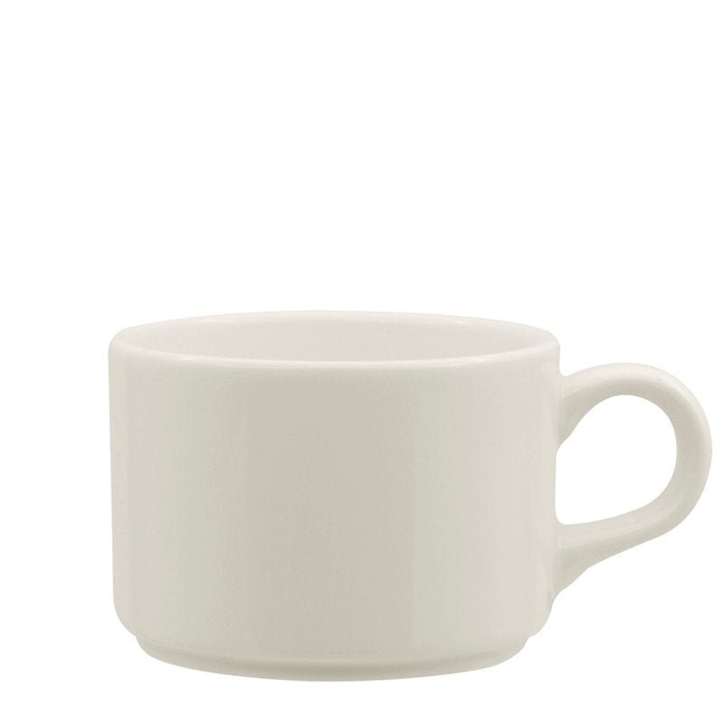 23 Cl Ariane Prime Tea Cup Stackable In Porcelain Set 12 pcs