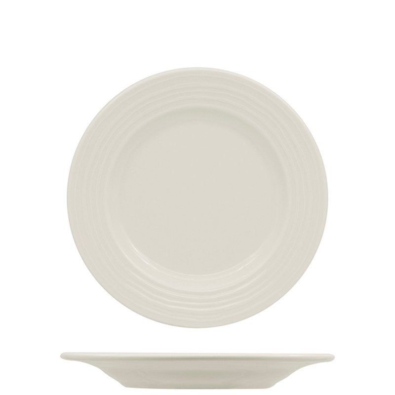 25 Cm Ariane Eclipse Assiette plate en porcelaine Set 12 Pcs