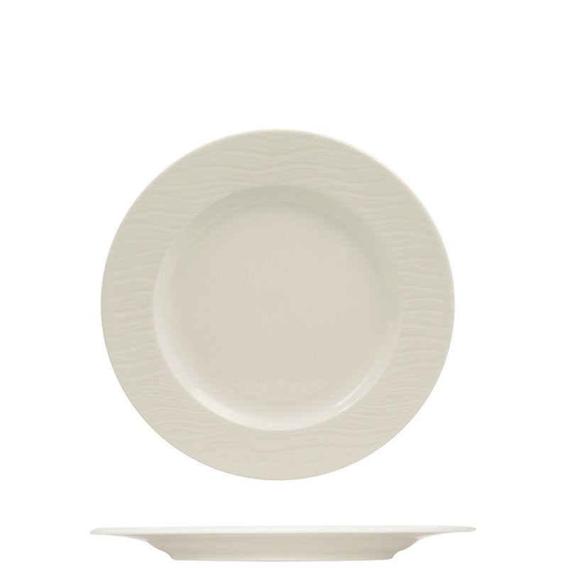 21 cm Ariane Ripple assiette plate en porcelaine set de 12
