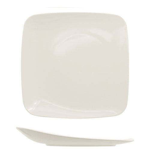 27X27 Cm Ariane Vital Square Plat bord in porselein Set 12 st