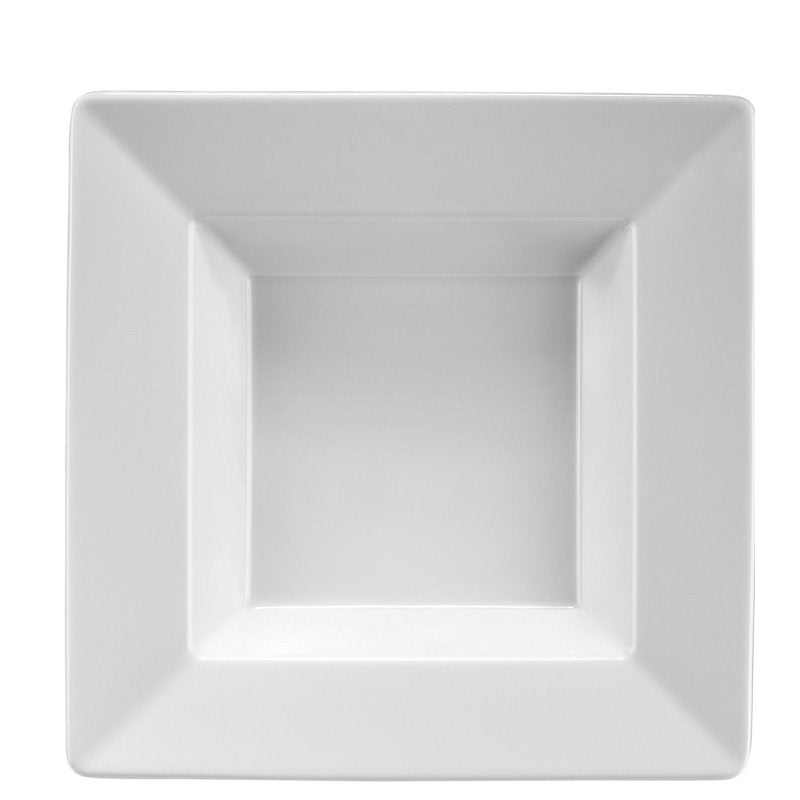 21,5x21,5 cm Kutahya Porselen Maya assiette creuse en porcelaine set de 12
