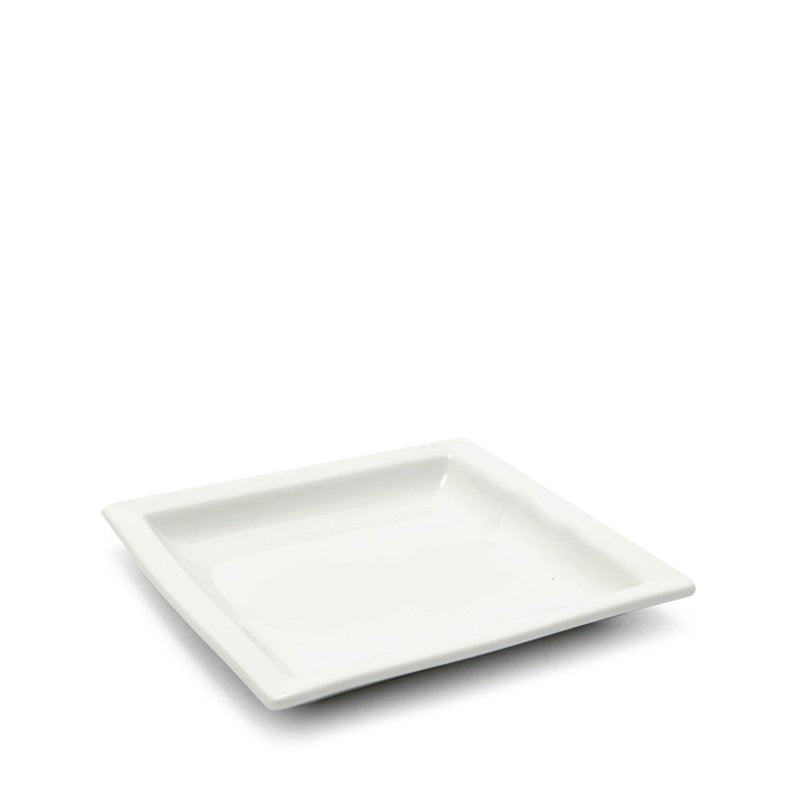10X10 Cm Lioness Justwhite Plat Bord In Porselein Set 6 St