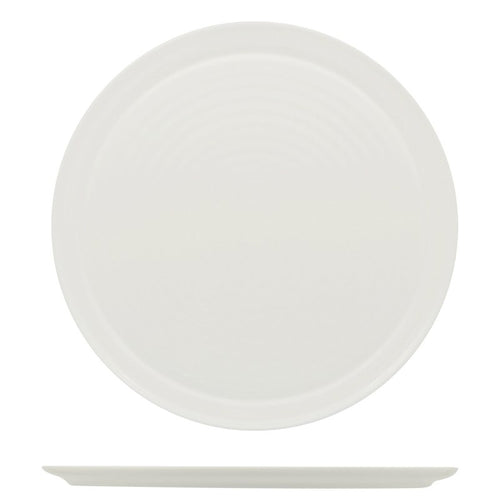 32 Cm Arcoroc Evolution Assiette à Pizza en Verre Opale Set 12 Pcs