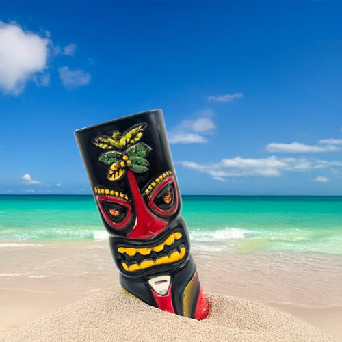 60 Cl Paderno Tiki Mug Maori Cocktailglas Aus Keramik