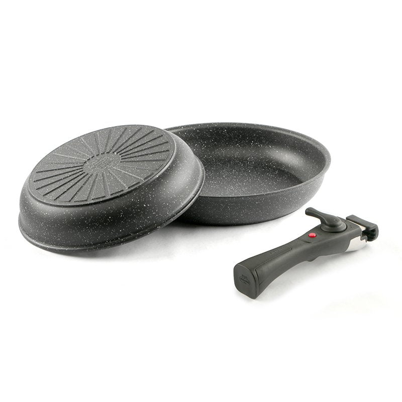 Ballarini Bolzano Set poêles antiadhésives en aluminium avec manche amovible set de 3 pièces