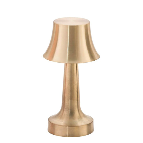 23 5 Cm Campana Lampe de table dimmable en aluminium