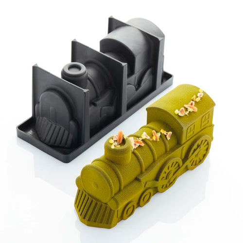25 4 X 8 8 Cm Pavoni Express Log Lokomotiv-Baumstamm-Kuchenform aus Silikon