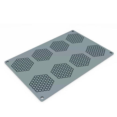 8 Forme Pavoni Honeycomb Stampo Decorazioni Nido D Api In Silicone