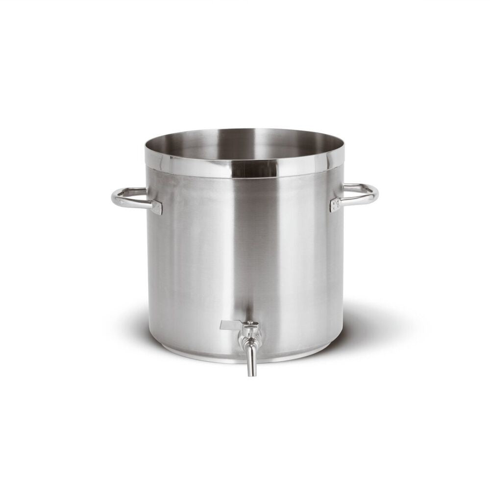 Paderno Series 1100 Grand Gourmet marmite haute avec robinet en acier inoxydable