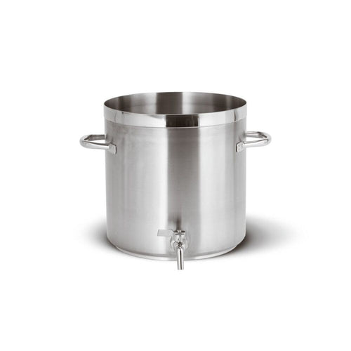 Paderno Series 1100 Grand Gourmet marmite haute avec robinet en acier inoxydable