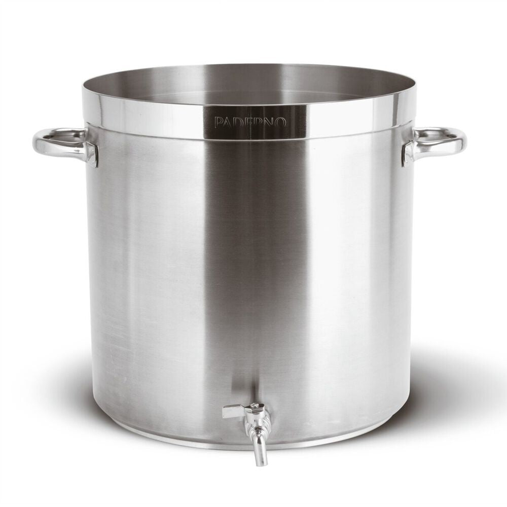 Paderno Series 1100 Grand Gourmet marmite haute avec robinet en acier inoxydable