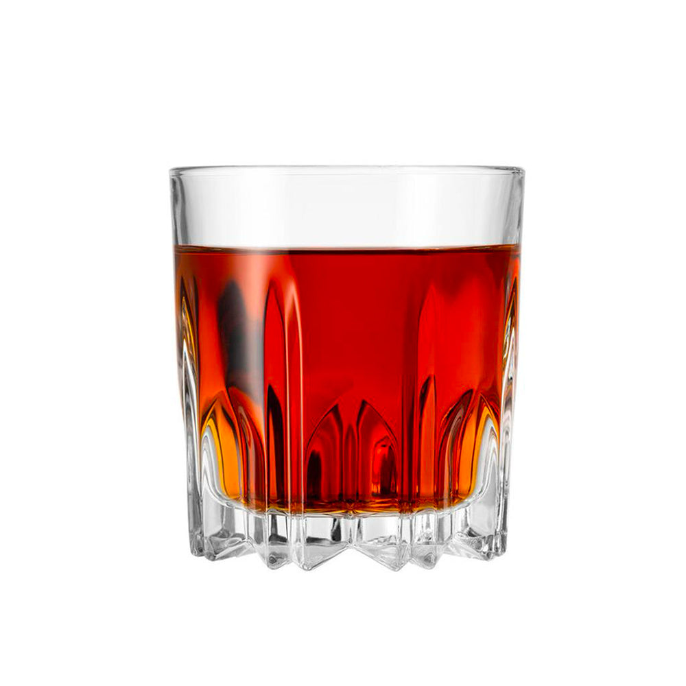 35 cl - Borgonovo Excalibur DOF Whisky Glass in Glass Set 6 pcs