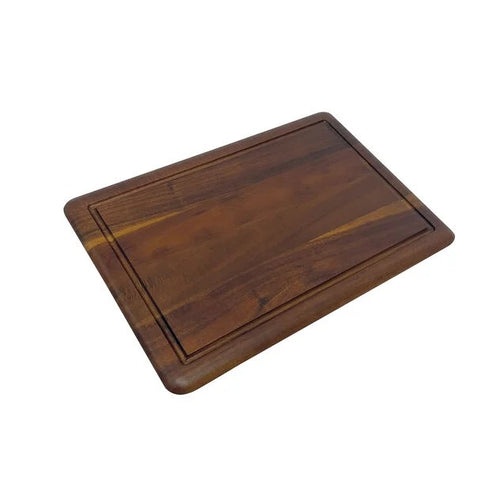 35X24 Cm Paderno Cast Iron Cookware Holztablett