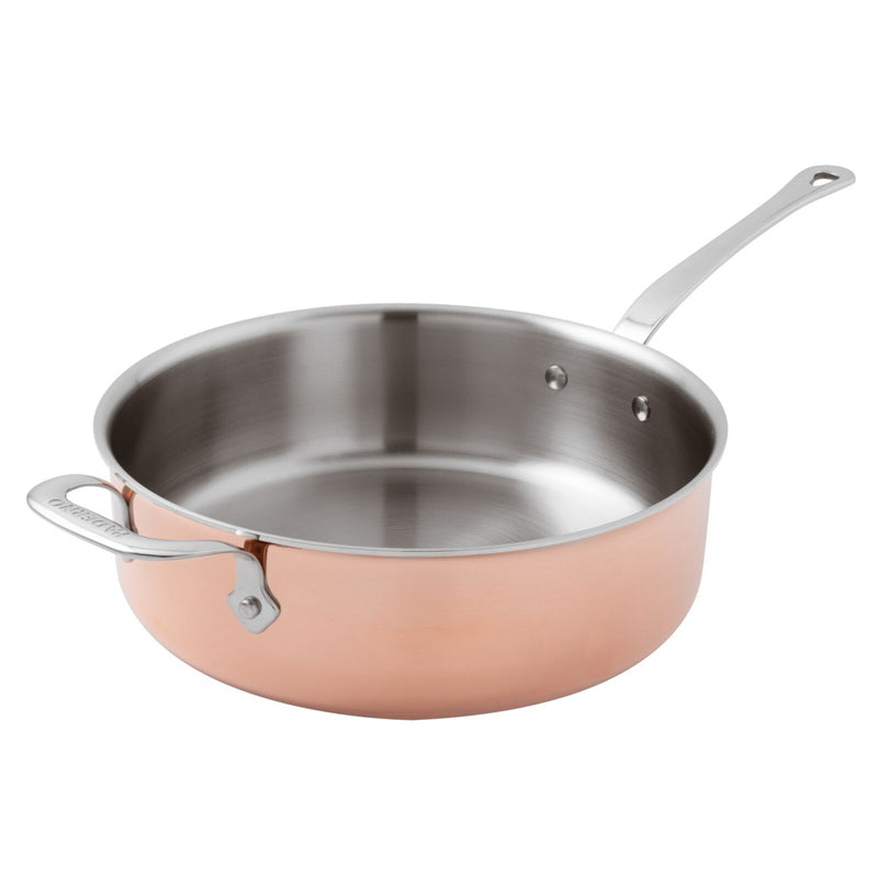 Paderno Serie 15600 Shallow Saucepan With Handle 3 Ply